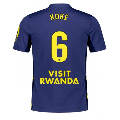 Fotballdrakt Herre Atletico Madrid Koke #6 Bortedrakt 2025-26 Kortermet Fotballdrakt Herre Atletico Madrid Koke #6 Bortedrakt 2025-26 Kortermet